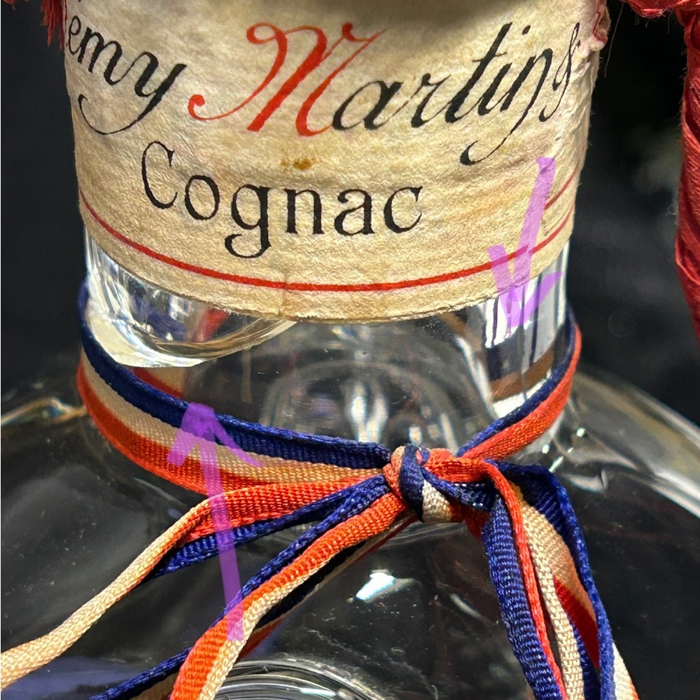 Empty Vintage Baccarat Crystal Remy Martin Louis XIII Cognac Decanter - Picture 8 of 14